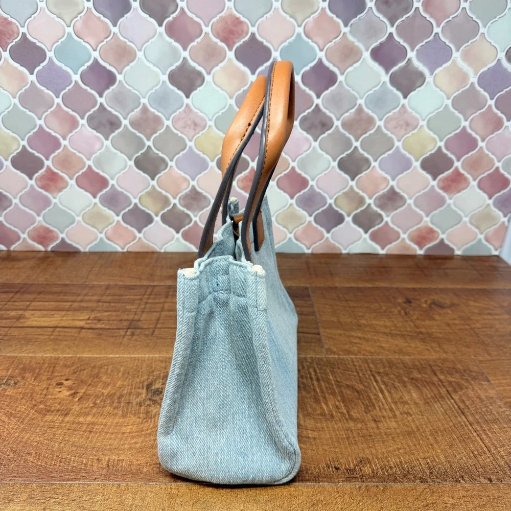True Religion‎ Denim Mini Tote Bag